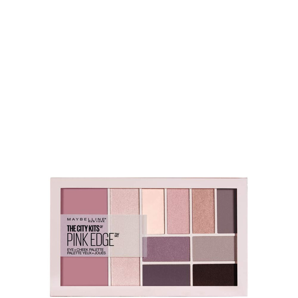 EYESHADOW PALETTE THE CITY KITS PINK EDGE Eye + Cheek 15G