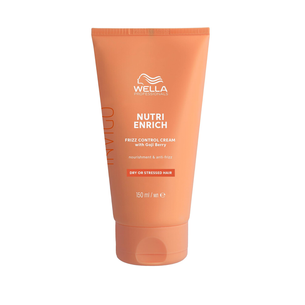 Wella Invigo Nutri-Enrich Frizz Control Tame Frizz And Deeply Nourish Dry Damaged Hair, 150Ml Cream