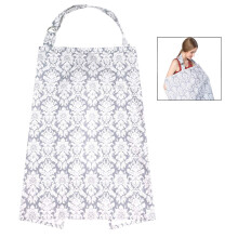 Adjustable Breastfeeding Cover,Breathable Cotton Nursing Cover Breastfeeding Scarf with Inner Pocket