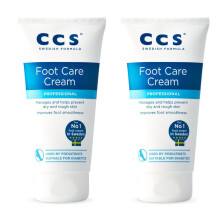 CCS Foot Care Cream 175 ML (2 Pack)- Intensive Moisturizing for Dry, Cracked Feet,Moisturise and Soften Hard, Rough Skin.