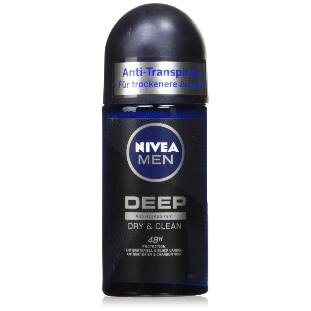 MEN Deep Deo Roll On in 6 pack (6 x 50 ml)