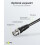 50088 BNC Connector Cable, (RG58), Shielded, Black, 10 m Cable Length 3