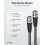 50088 BNC Connector Cable, (RG58), Shielded, Black, 10 m Cable Length 4