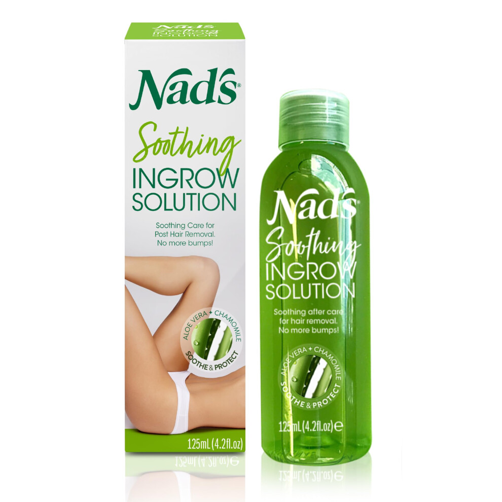 Soothing Ingrow Solution, Ingrown Hair Reduction, Treatment for Ingrown Hairs, Redness and Inflammation, Ingrown Hair Treatment, 125ml