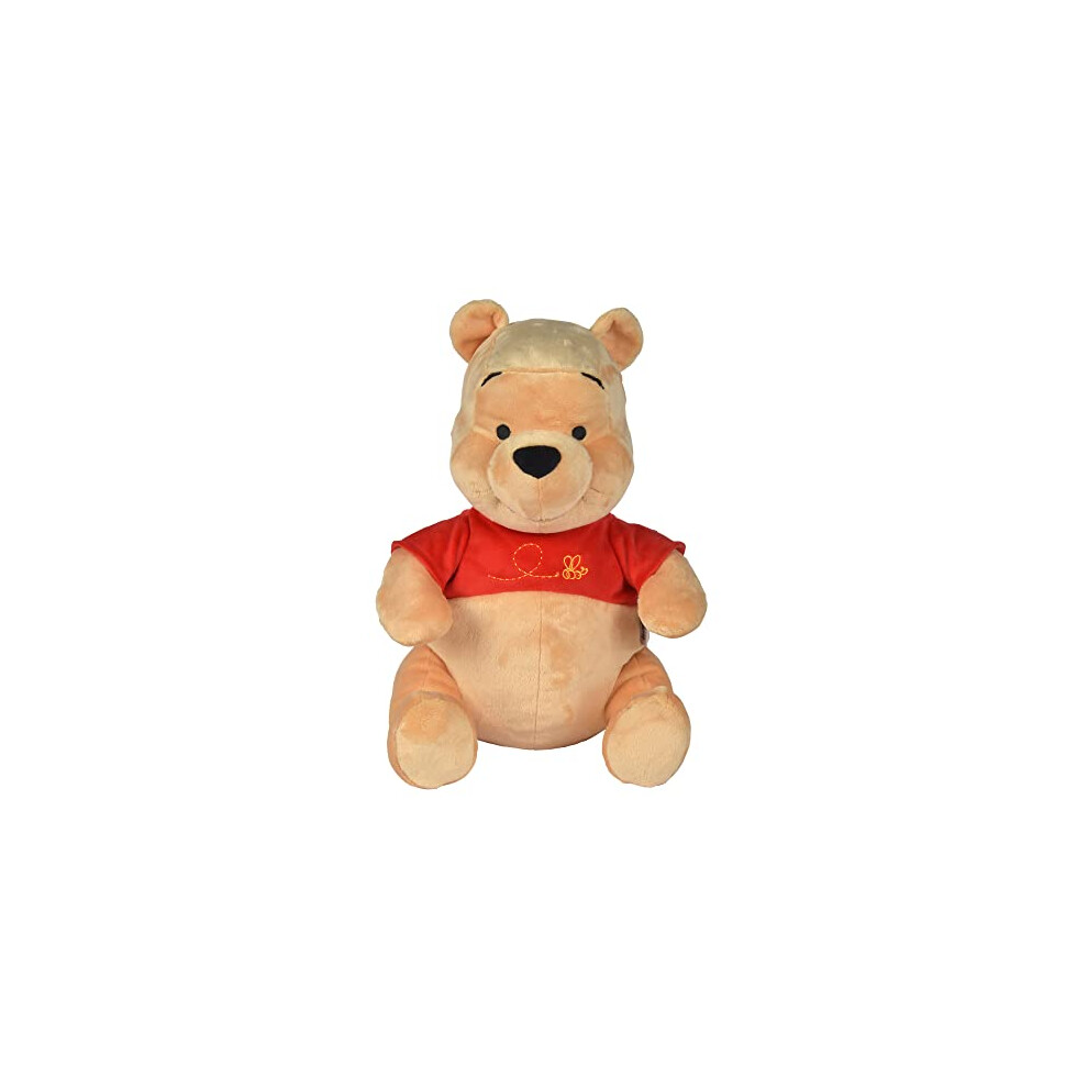 Disney Winnie The Pooh 25cm Plush Toy, cuddly soft toy for kids and adults for birthday and gift, from 0 years