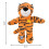 KONG Wild Knots Tiger Medium/Large Dog Toy 5