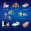 Pabobo by Angelcare Blue Little Moon Night Light  3