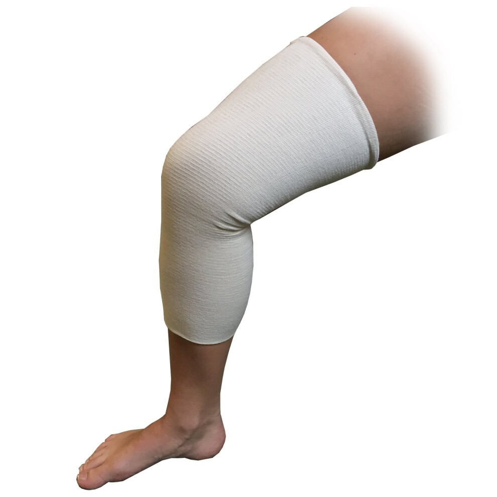 1 METRE OF STEROGRIP ELASTIC TUBULAR SUPPORT BANDAGE LIKE TUBIGIRIP KNEE THIGH CALF SIZE F - UNSTRETCHED BANDAGE CURCUMFERENCE 20CM