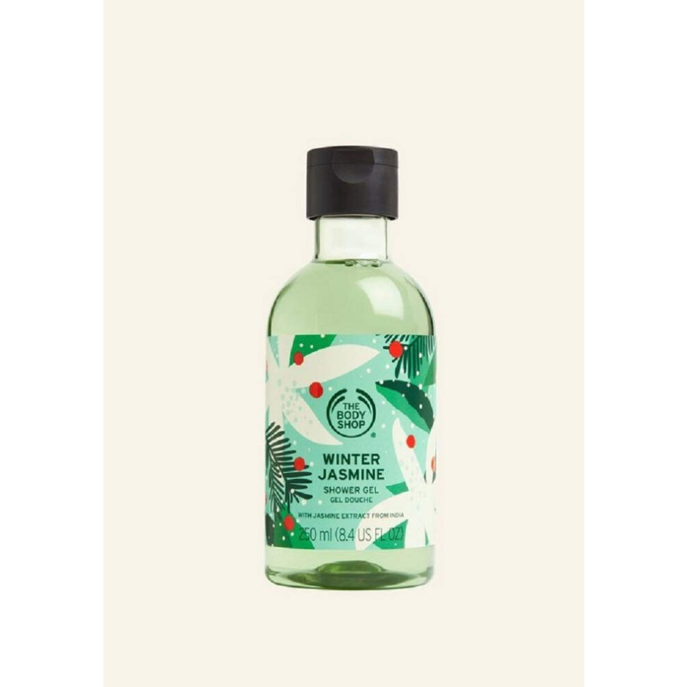 Winter Jasmine festive Shower Gel 250ml Special Edition 2020 MOISTURISER WARM, SWEET VANILLA SCENT VEGAN