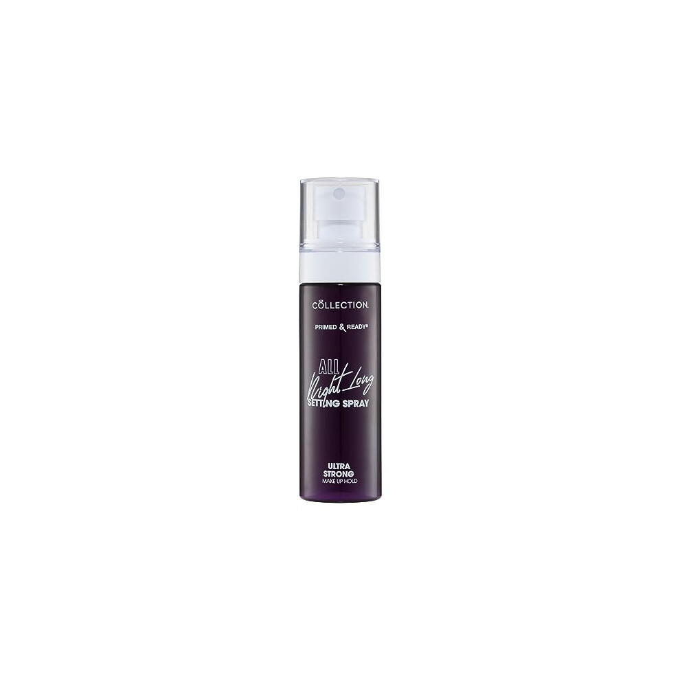 Cosmetics Primed & Ready All Night Long Setting Spray, Long Lasting Ultra Strong Hold, Matte Finish