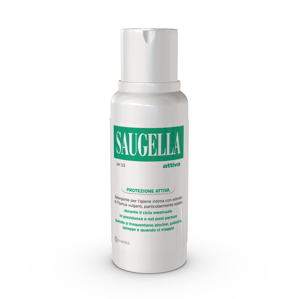 Saugella Attiva Detergente Intimo Ph 250 Ml Size 3.5
