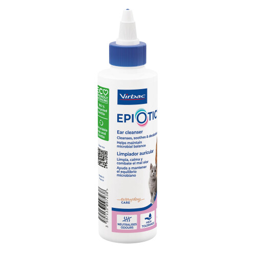 Virbac - Headset cleaning solution for dogs and cats epi otic 125 ml 1