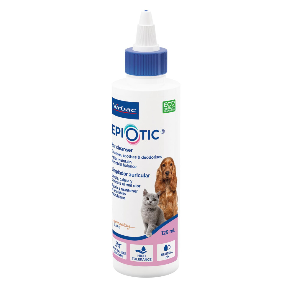 - Headset cleaning solution for dogs and cats epi otic 125 ml