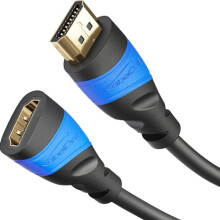 HDMI Extension cable with special A.I.S. shielding – 2m (4K@60Hz for stunning Ultra HD, HDMI Extender for PS4/PS5/Xbox, compatible with HDMI 2.0/1.4