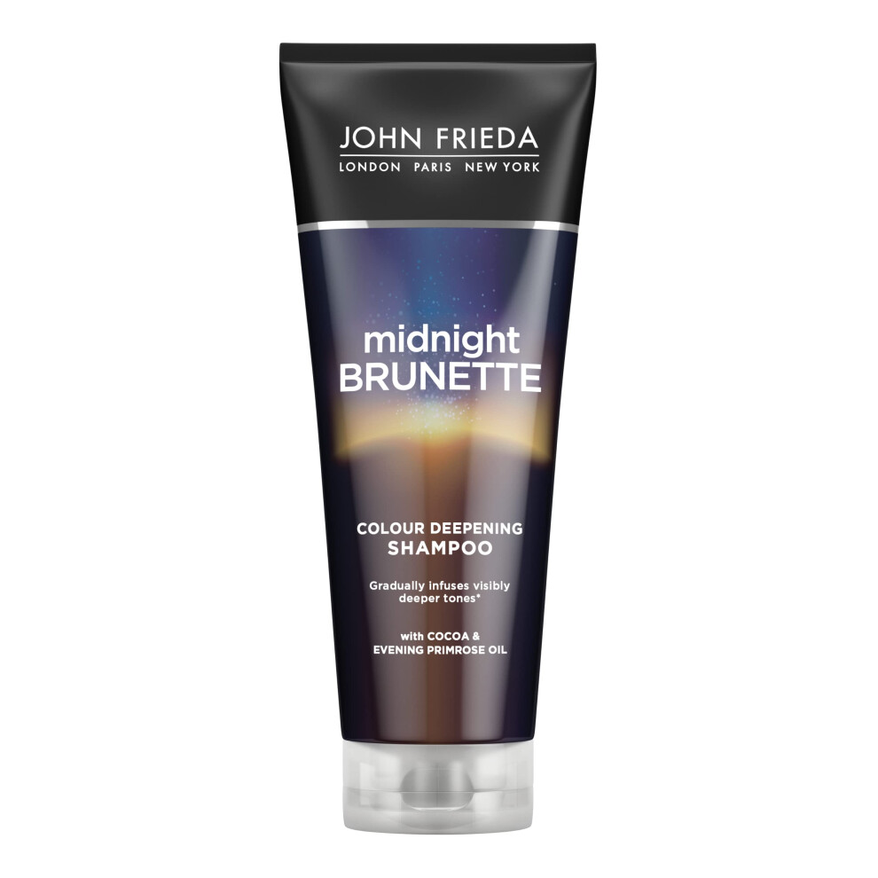 Midnight Brunette Colour Deepening Shampoo 250 Ml, Colour-Depositing Shampoo Brown Hair
