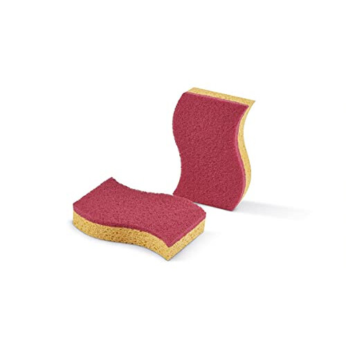- Zero Bathroom Sponge - 2 sponges 5X More Effective Without Scratching - Anti-limescale 1
