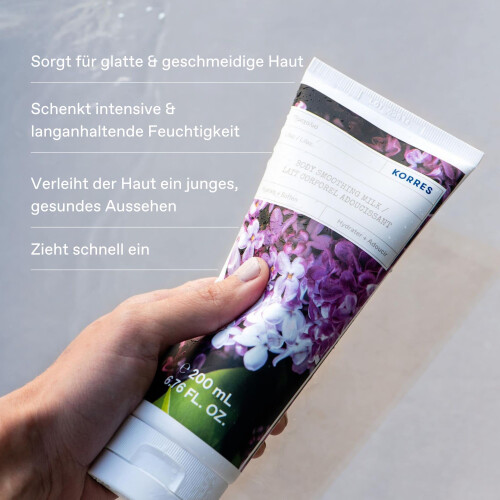 Korres Mint Tea Body Smoothing Milk 2