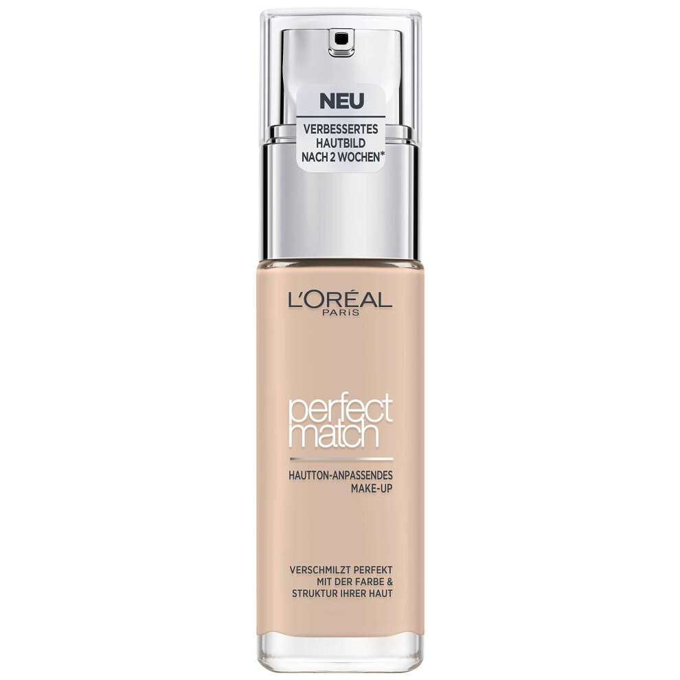 L 'Oréal Paris Perfect Match Foundation, covering Make-Up – Perfect Blend Skin Tone & 24h Moisturising
