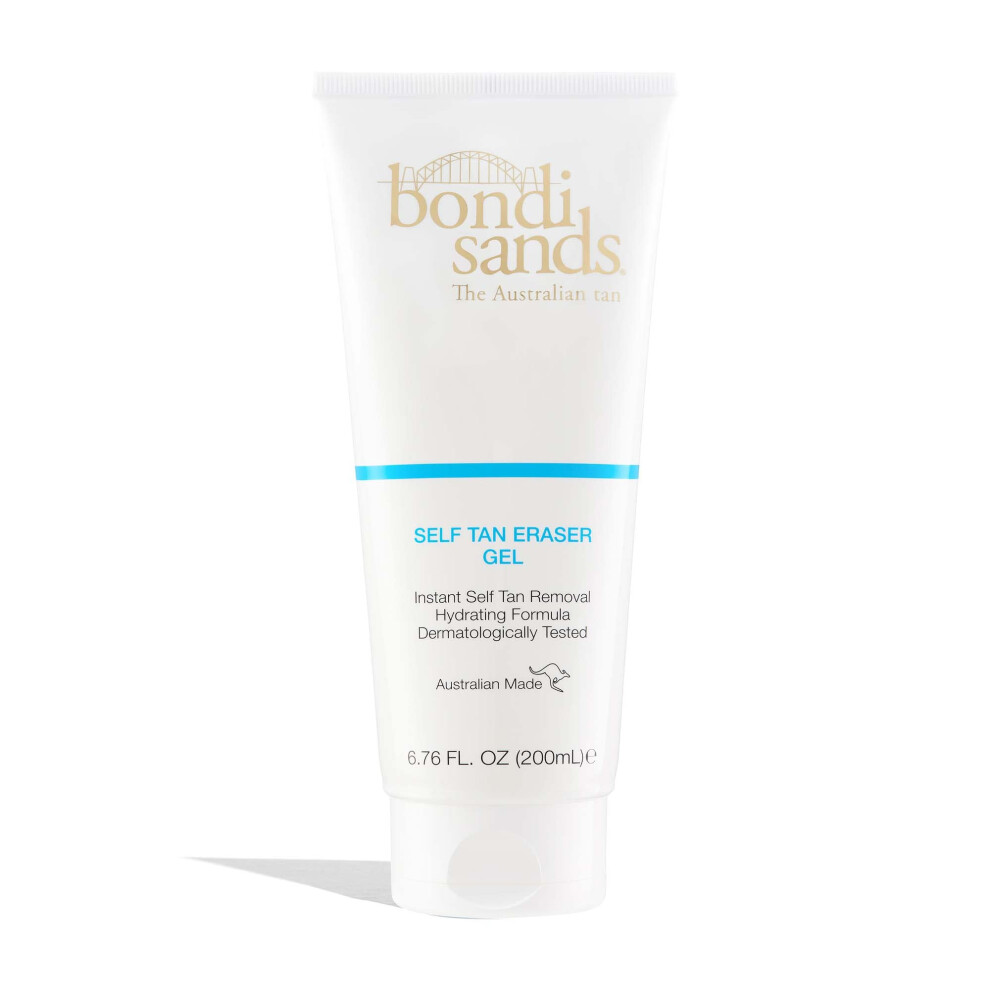 Self Tan Eraser Gel | Gentle Instant Tanning Removal in 5 Minutes, Ultra-Nourishing Hydrating Formula, Dermatologically Tested, Vegan + Cruelty Free |