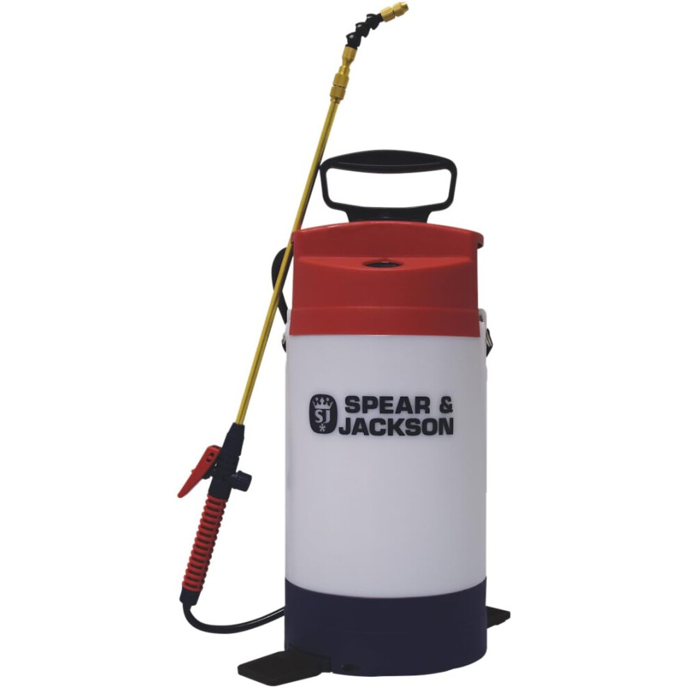 (Spear & Jackson 5LPAPSWOOD Chemical 5 Litre Pressure Sprayer) Spear & Jackson | Pressure Sprayer