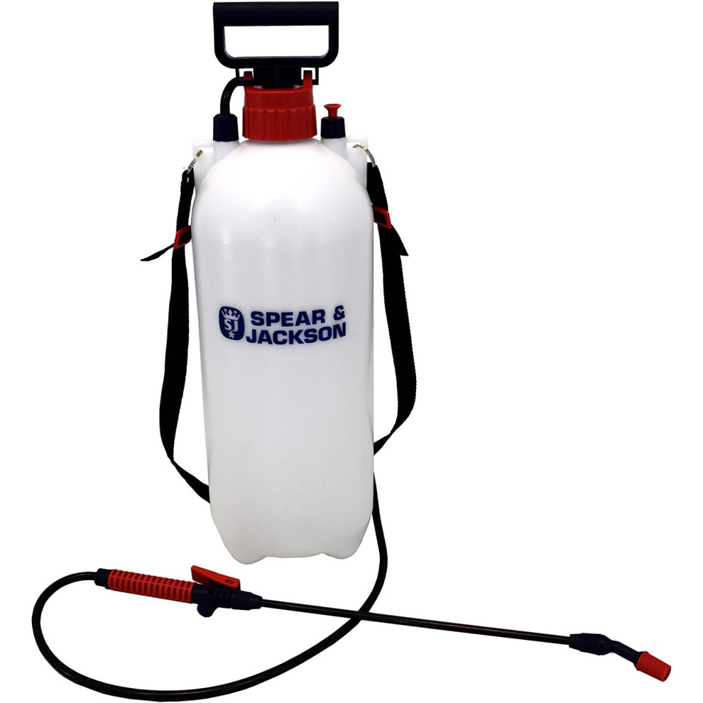 (Spear & Jackson 8LPAPS 8 Litre Pump Action Pressure Sprayer) Spear & Jackson | Pressure Sprayer