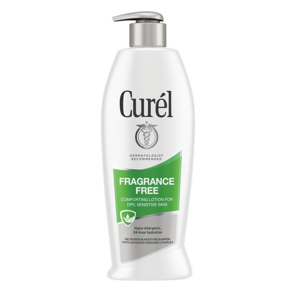 Curel Curã©L Fragrance Free Comforting Body Lotion For Dry, Sensitive Skin, 13 Ounces
