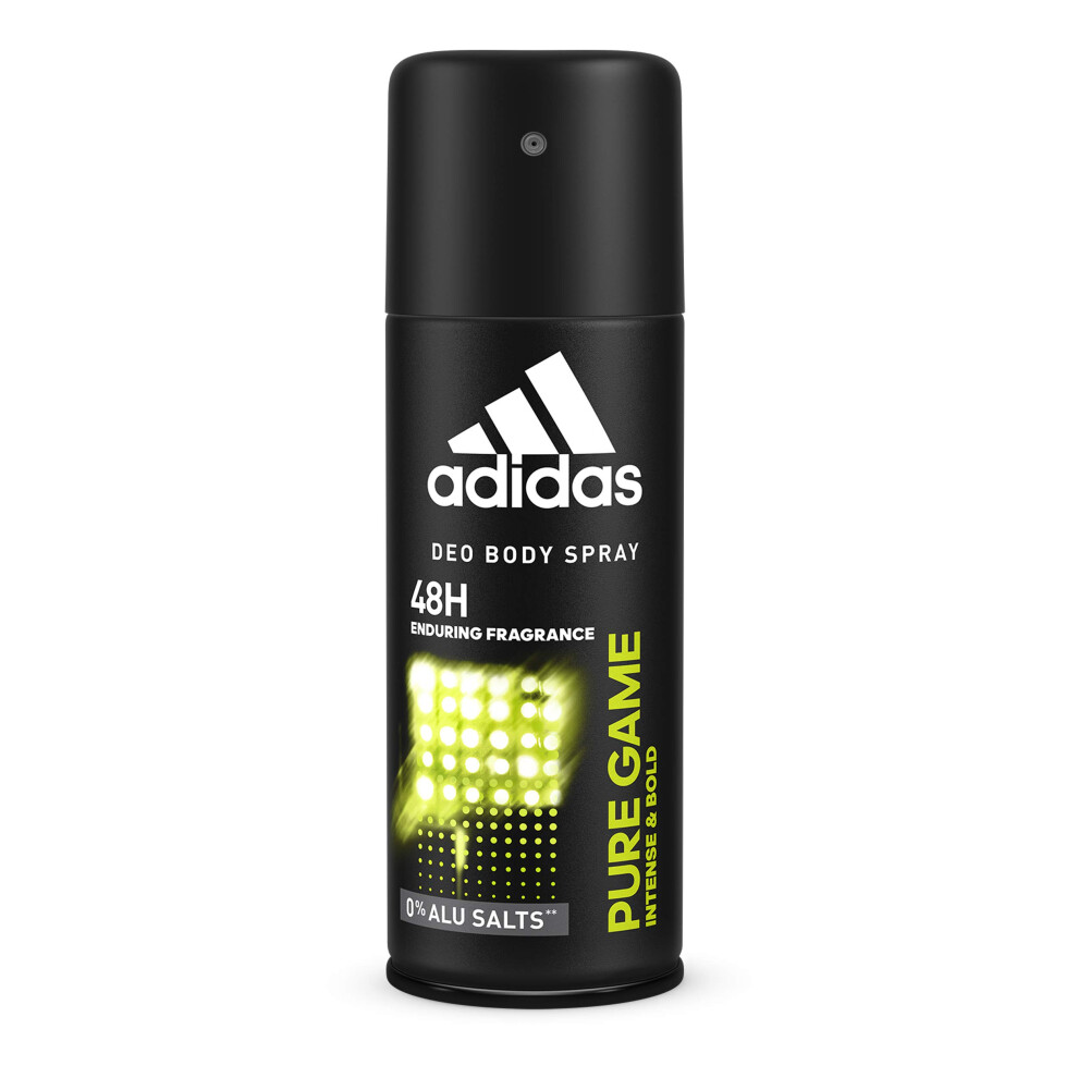 Adidas Pure Game Deos Body Spray For Men 6 X 150 Ml