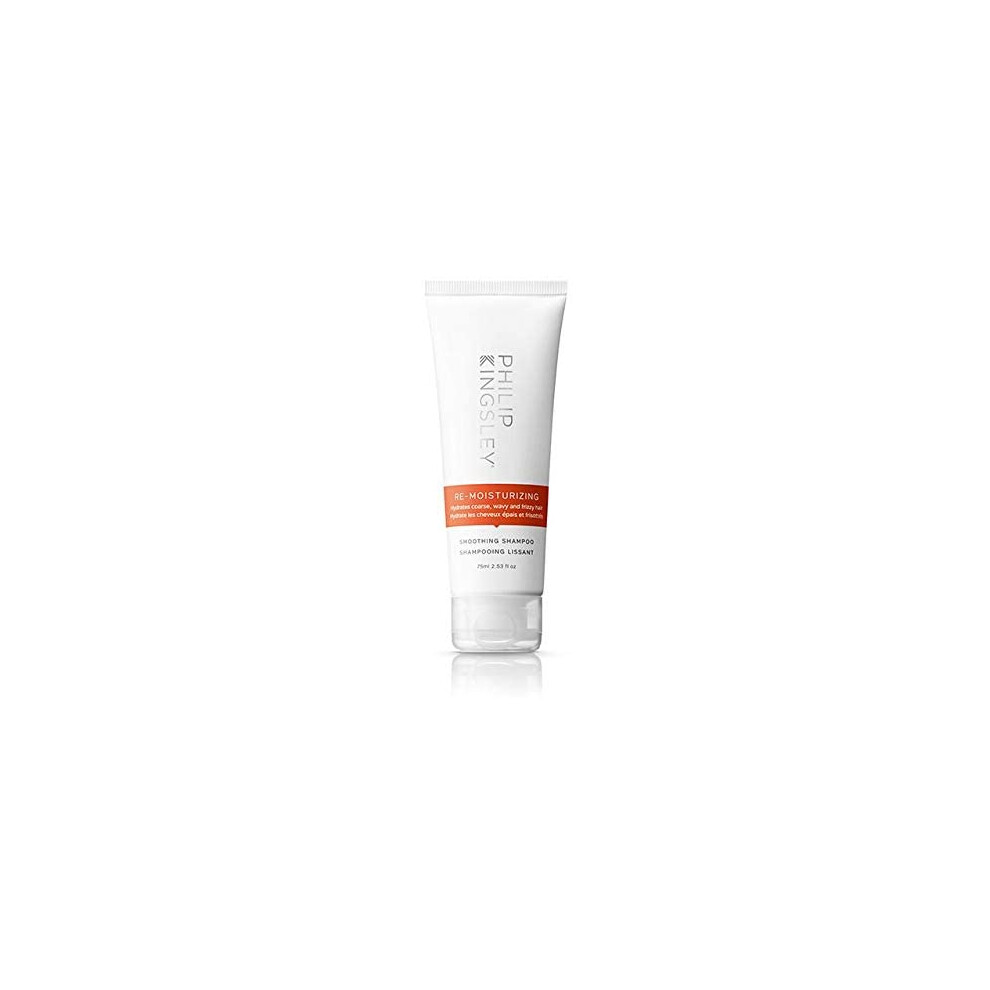 | Re-Moisturizing Smoothing Shampoo | For Curly, Frizzy, Wavy, Dry, Coarse Hair Types | Hydrating Shampoo that Re-Moisturizes and Smooths Hair | 75ml