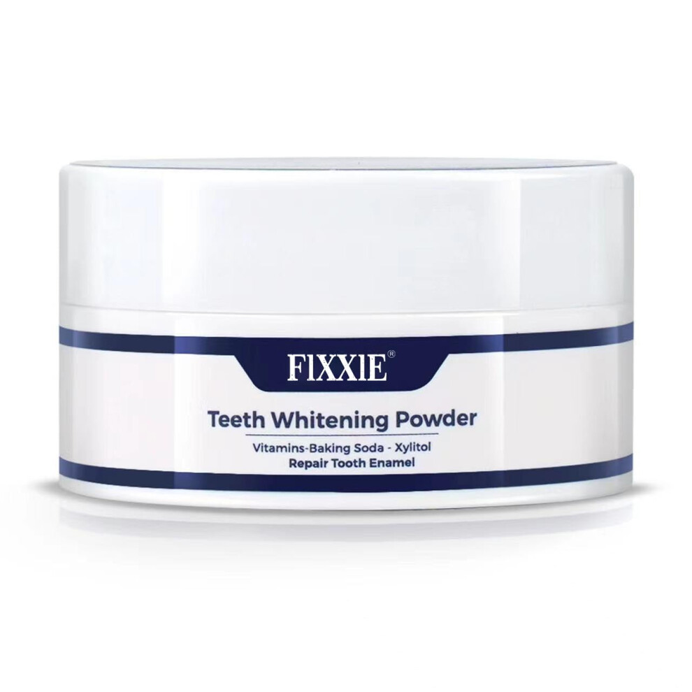 Teeth Whitening Powder, Dentist-Approved, Enamel-Safe, 6 Month Teeth Whitener Supply, Tea, Coffee, Wine, Smoking & Yellow Teeth Stain Remover for a