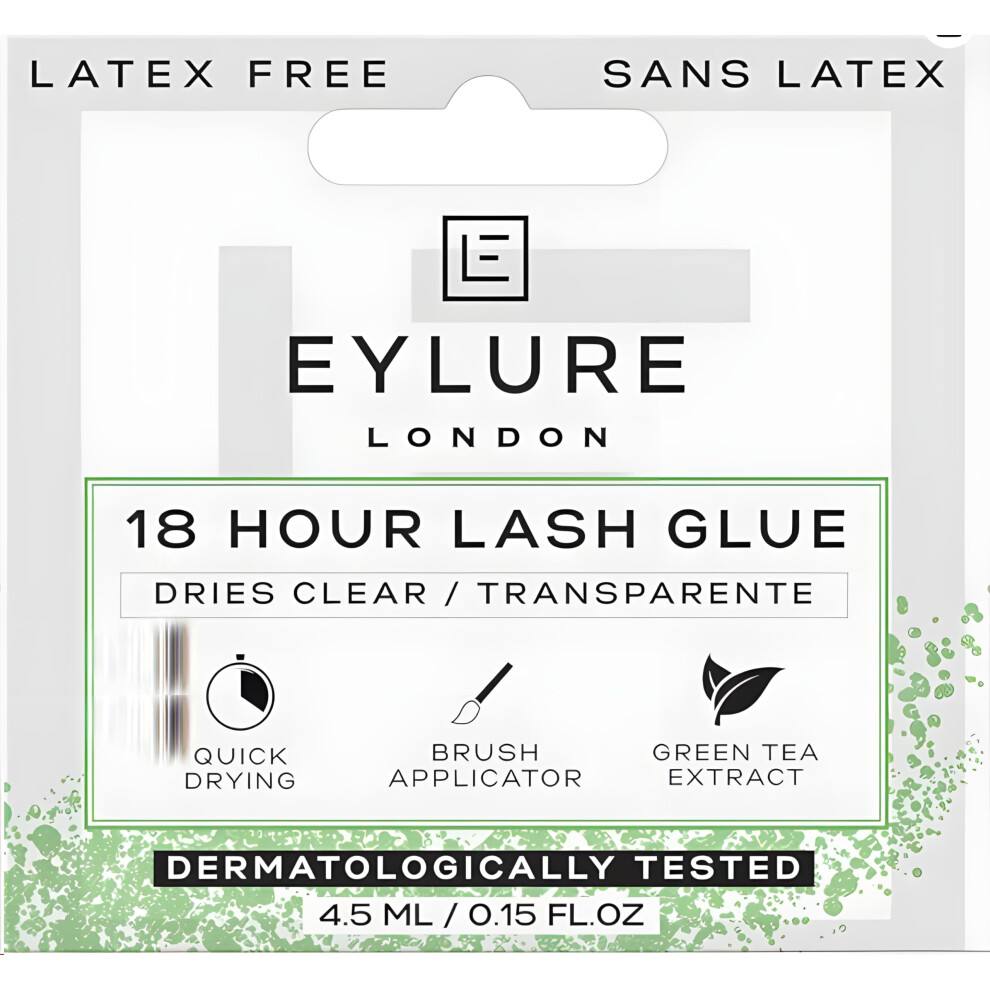 18H Lash Glue Brush Applicator Latex Free Clear