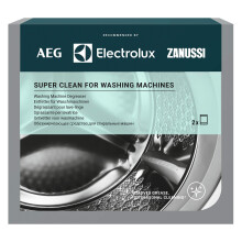 M3GCP200 9029799310 Super Clean Deep Cleaner for Washing Machines Contains 2 Sachets