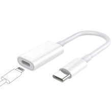 Lightning to USB C Adapter for iPhone 15 Pro Max/15 Pro/15 Plus, Type C Charger Connector Cable Support 35W Fast Charging & Data Transfer, Lightning