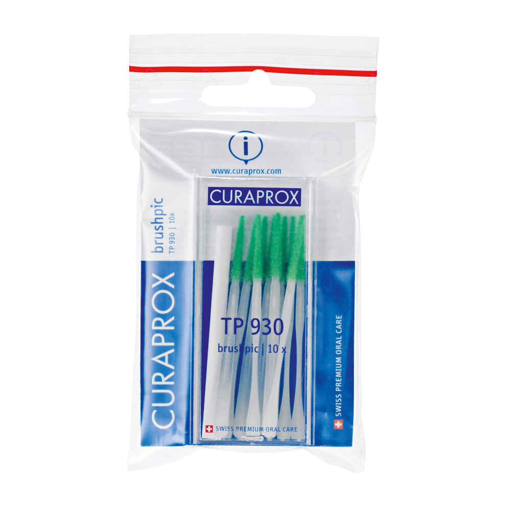 BRUSH STICKS DENTAL BRUSHPIC TP930 -10 STICKS/ PACK