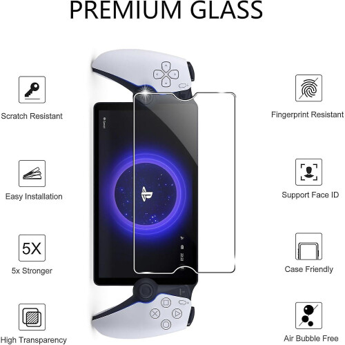 3 Pack Anti-scratch Tempered Glass Screen Protector For Ps Portal,case Friendly, No White Edges 2