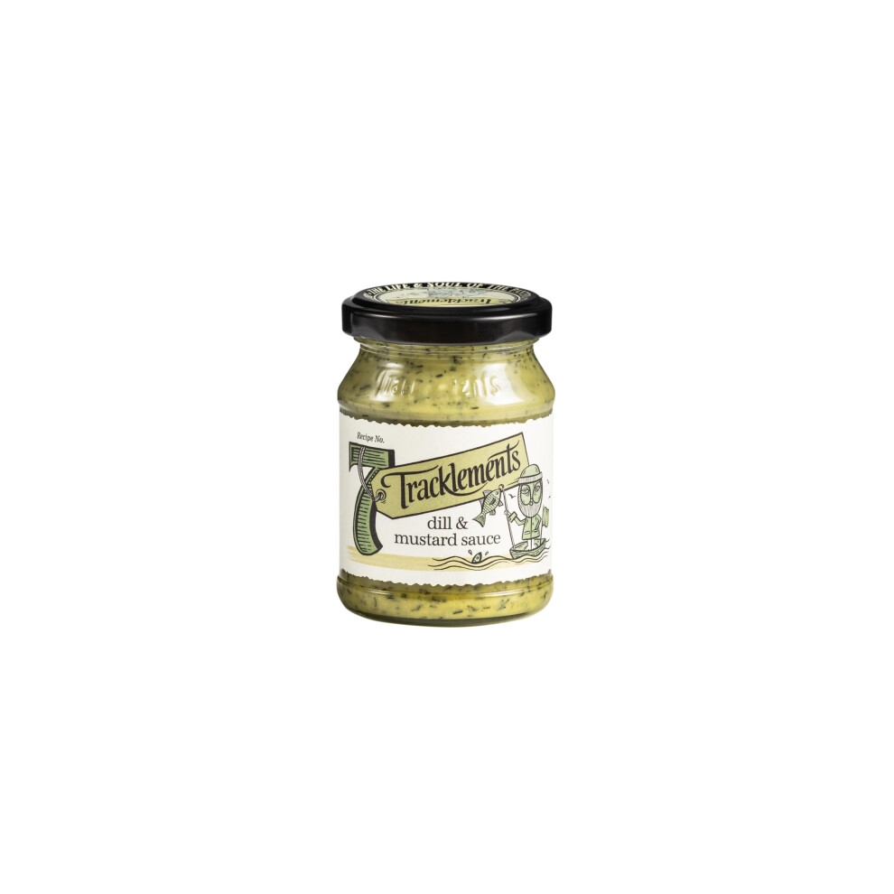 Tracklements Dill Mustard Sauce, An Ideal Condiment For Smoked Fish, And Salted Fish Or Partnered With Salted Beef Toasties, Vegetarian Friendly, Gluten Salmon