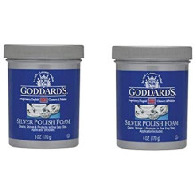 2 X Silver Polish Foam 170g (Goddards)