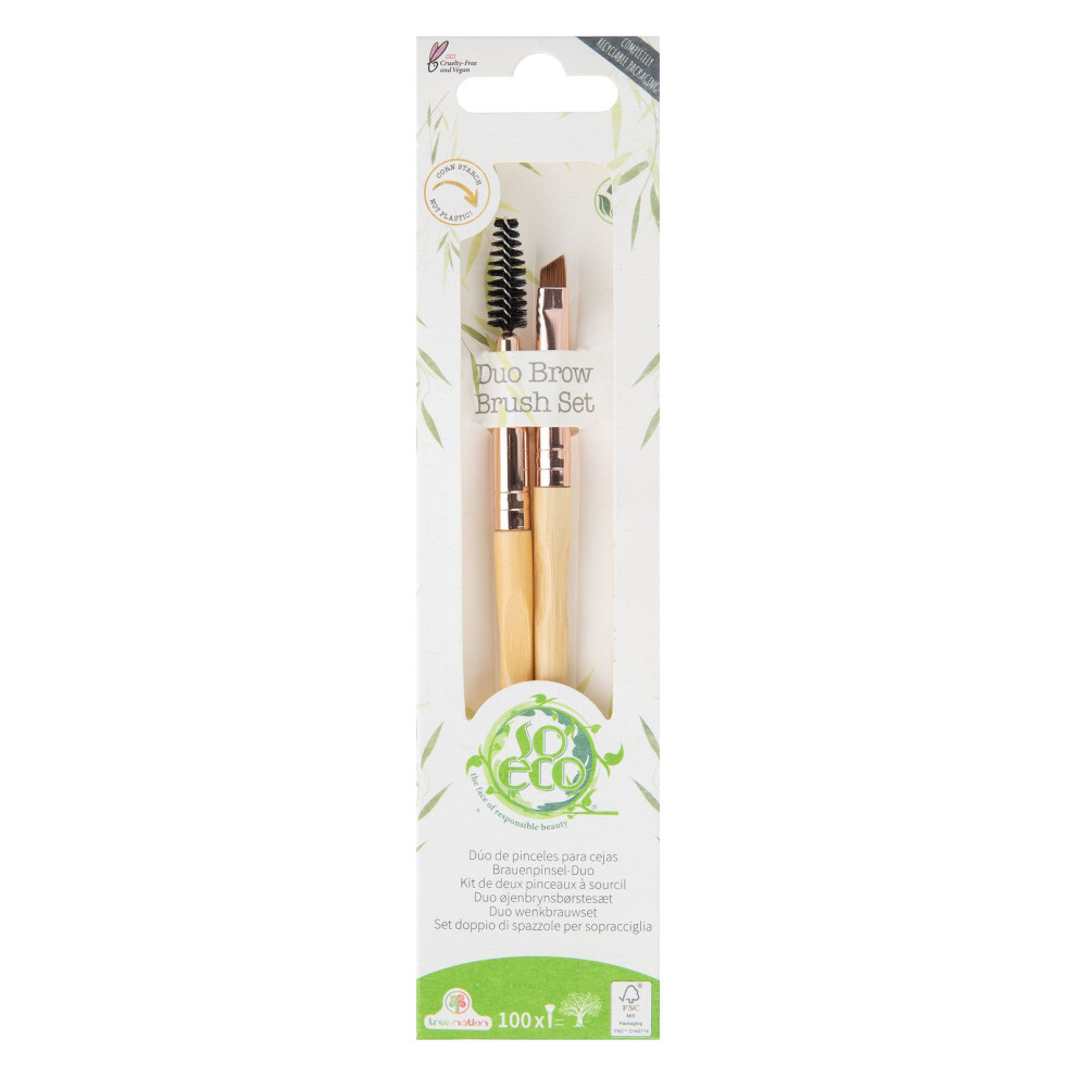 Duo Brow Makeup brush