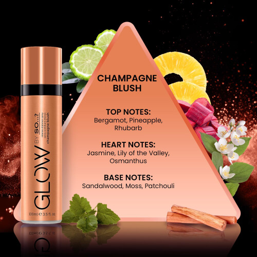 Glow By So - Spray Scintillant Intense - Champagne Blush - 2