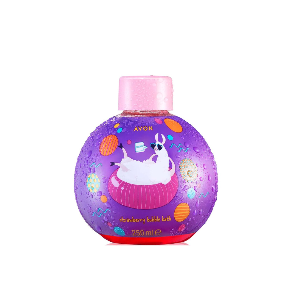 Kids Llama Mama 250ml Strawberry Bubble Bath