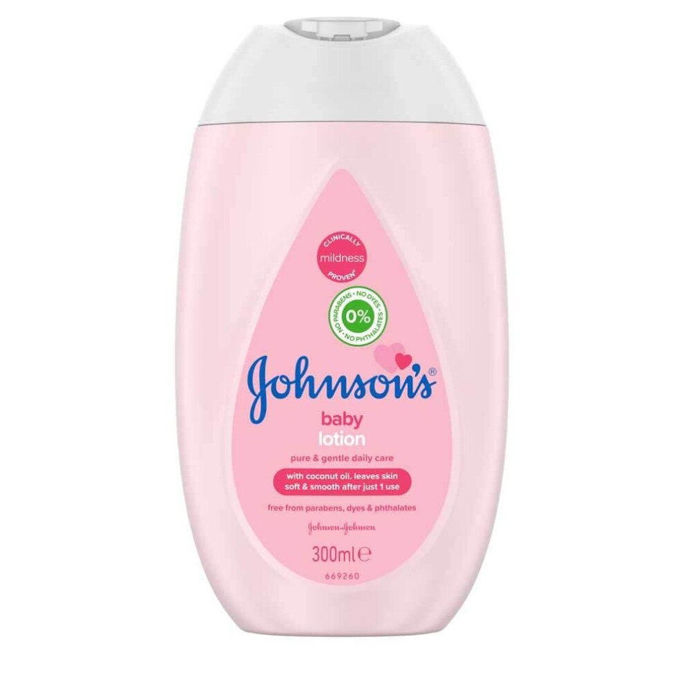 Johnsons Baby Lotion 300ml (50% extra free: 300ml for the price of 200 ml)