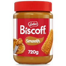 - Sweet spread - Smooth - Caramelised biscuit flavour - Vegan - Nut free - No colours or added flavours - Plastic Jar - 720g