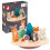 Janod Wwf-dès FSC Wood Balance Ecosystem Theme-Early-Years Developmental Game-in Partnership with WWF-24 Months +, J08642, Multicolor 1