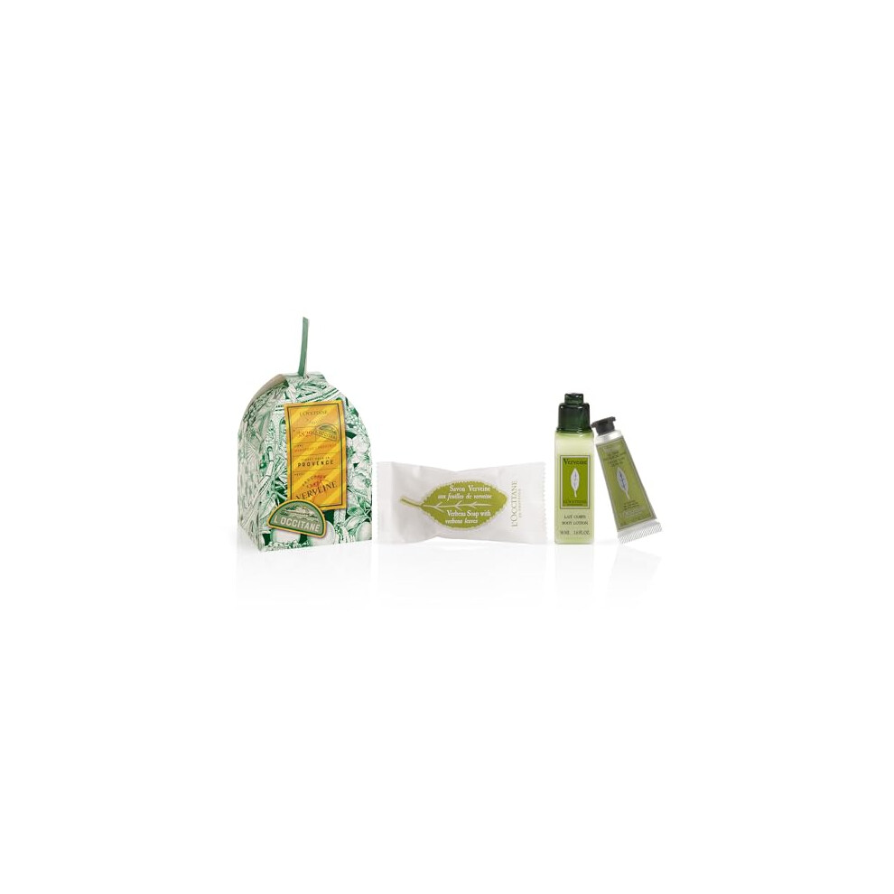Invigorating Verbena Stocking Filler | Zesty & Citrus Scent | Vegan & 96% Readily Biodegradable | Premium & Clean Beauty Bath & Body Gift Set for All