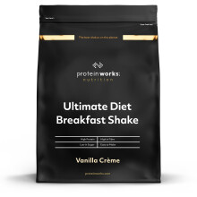 - Ultimate Diet Breakfast Shake , Low Calorie Breakfast Shake , High Protein , Low Sugar Breakfast , 9 Servings , Vanilla Crème , 500g