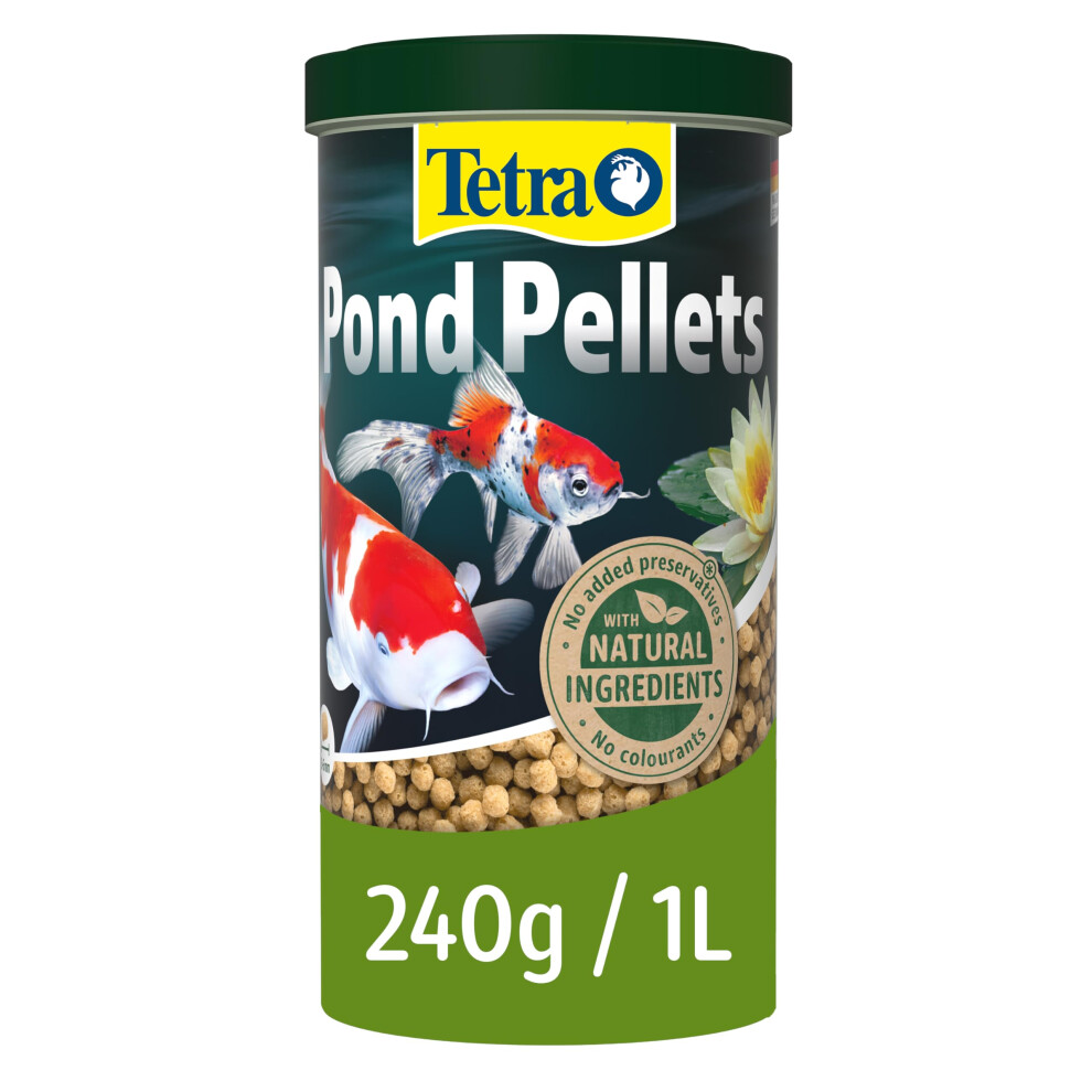 Pond Fish Food Pellets 240g - biologically balanced for pond fish