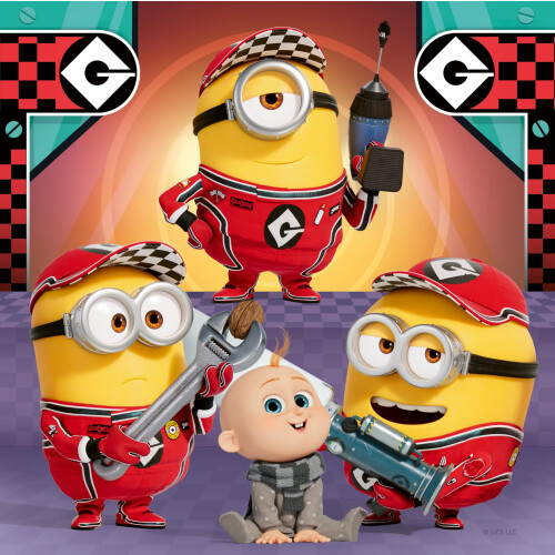 Ravensburger Puslespil 3x49 Minions 4 2