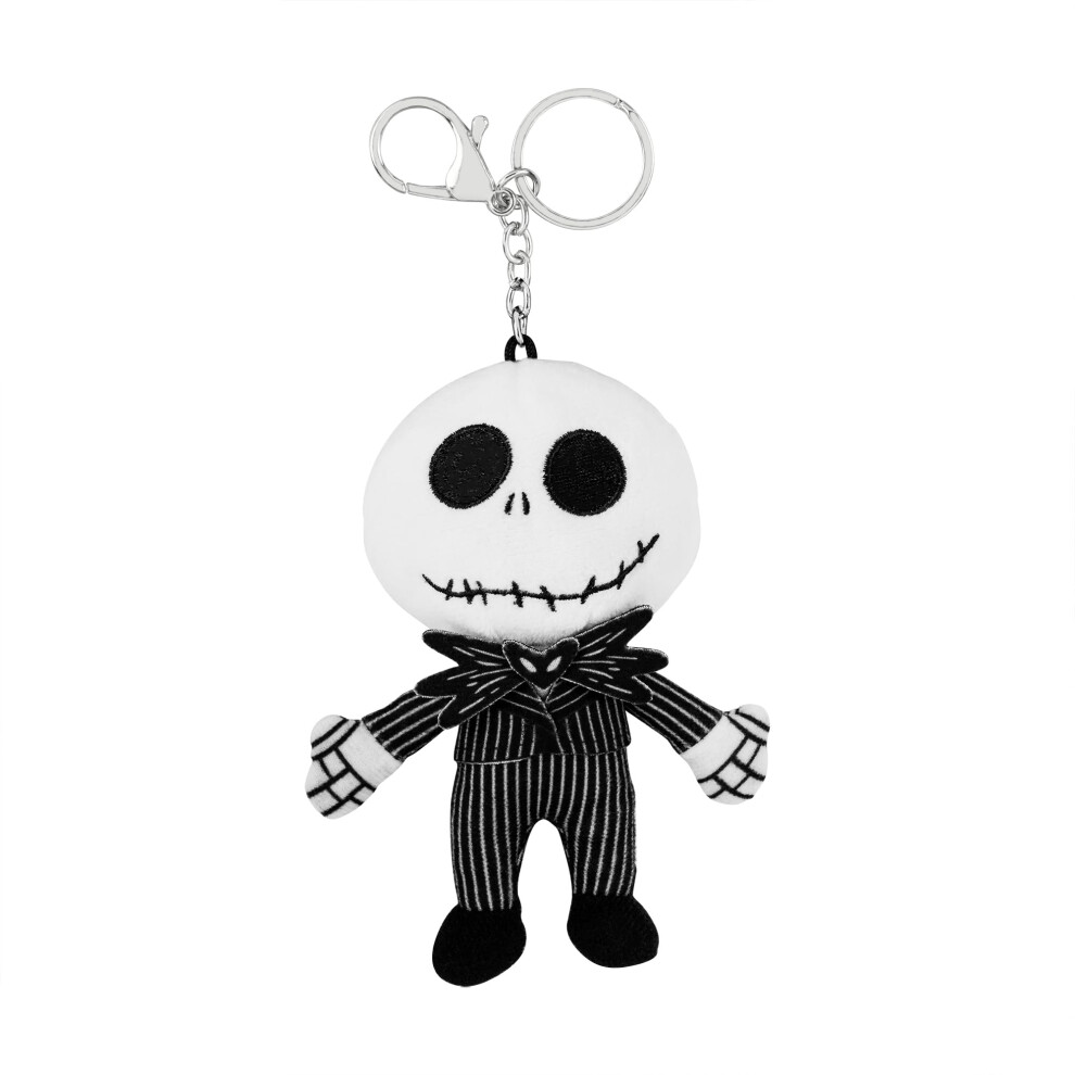 The Nightmare Before Christmas Black and White Plush Keychain GH00273RL