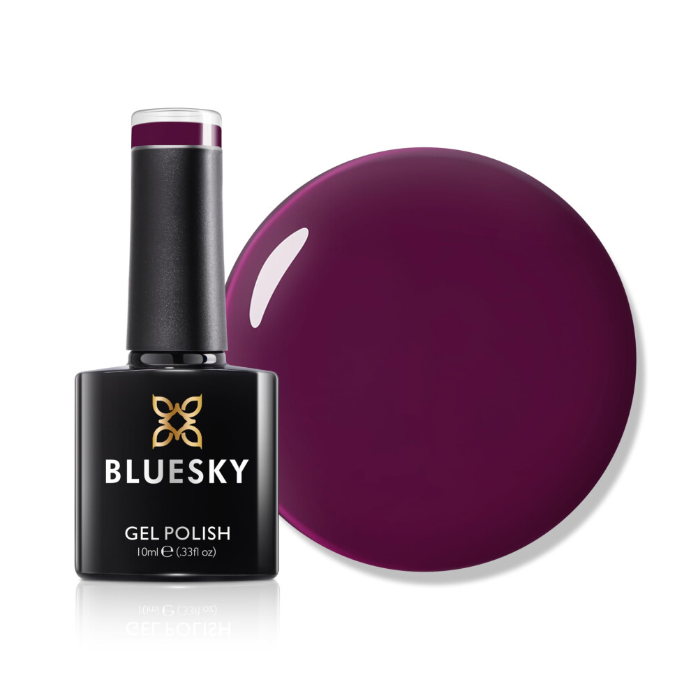 Gel Nail Polish 10ml, Velvet Plum - AW2409, Red Gel Nail Polish for 21 Day Manicure, Professional, Salon & Home Use, Requires Curing Under LED UV Nail