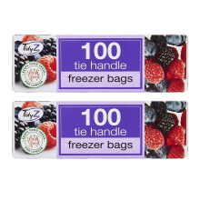 200 Large Freezer Bags /2 Packs of 100