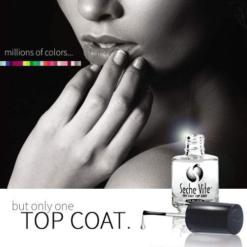 Vite Dry Fast Top Coat/ Clear Crystal Base Coat Duo 1